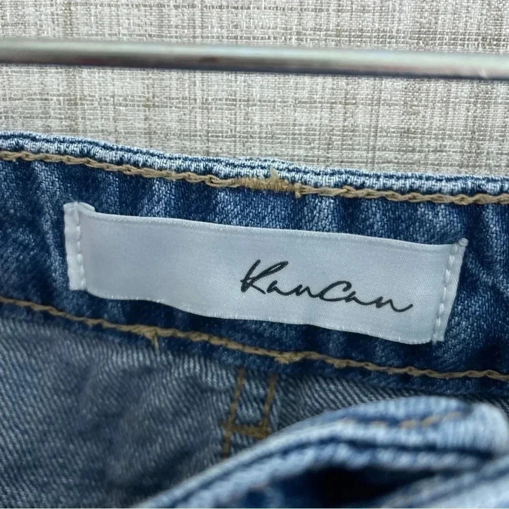 KanCan Womens Size 13 cut off distressed jean shorts 1066 - Picture 3 of 9